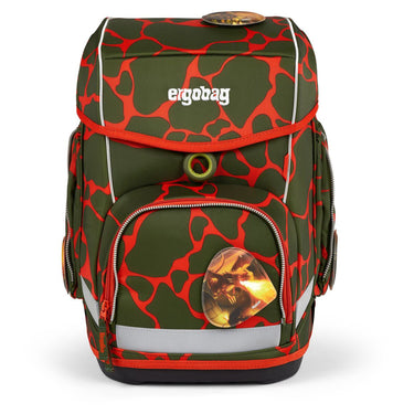 Ergobag Cubo "Lumi" - Set de mochila escolar 5 piezas Modelo 2024 (FeuerspeiBär)