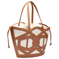 Aigner Azzurra M - Bolso shopper 48 cm (marrón coñac)