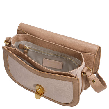 Coccinelle Dew Bicolor - Umhängetasche 22 cm (rosette/blanco) - Ansicht 6