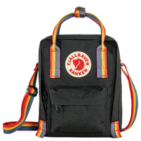 Fjällräven Kanken Rainbow Sling - Umhängetasche 20 cm (black - rainbow pattern) - Markenkoffer