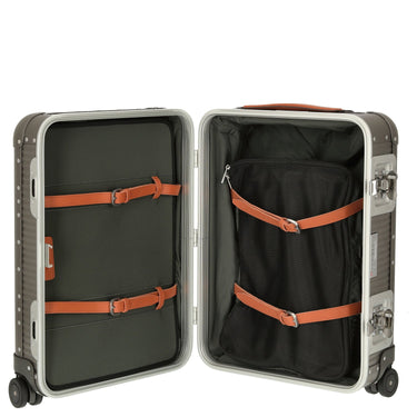 FPM Milano Bank aluminum Spinner 55 M - 4-Rollen-Kabinentrolley 55/25 cm (steel grey) - Ansicht 6