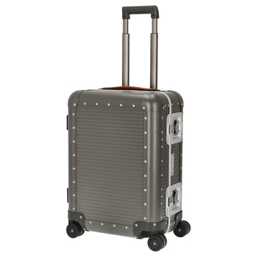 FPM Milano Bank aluminum Spinner 55 M - 4-Rollen-Kabinentrolley 55/25 cm (steel grey) - Ansicht 2