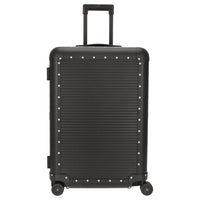 FPM Milano Bank aluminum Spinner 68 - 4-Rollen-Trolley 66 cm (caviar black)