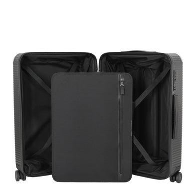 FPM Milano Bank Zip Deluxe Spinner 68 - 4 - Rollen - Trolley M 68 cm (eclipse black) - Markenkoffer