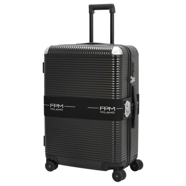 FPM Milano Bank Zip Deluxe Spinner 68 - 4 - Rollen - Trolley M 68 cm (eclipse black) - Markenkoffer