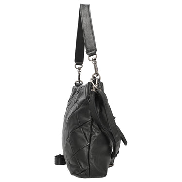 FREDsBRUDER Check My Hobo - Schultertasche 35 cm (black) - Ansicht 3