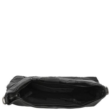 FREDsBRUDER Check My Hobo - Schultertasche 35 cm (black) - Ansicht 6