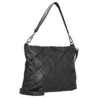 FREDsBRUDER Check My Hobo - Schultertasche 35 cm (black) - Ansicht 5