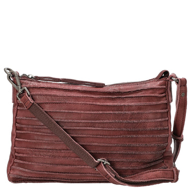 FREDsBRUDER Riffel Crossbag - Umhängetasche 27 cm (barolo red) - Markenkoffer