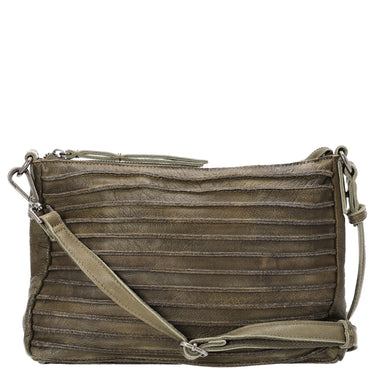 FREDsBRUDER Riffel Crossbag - Umhängetasche 27 cm (khaki green) - Ansicht 4