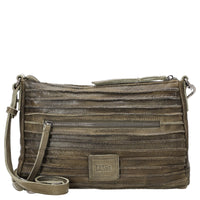 FREDsBRUDER Riffel Crossbag - Umhängetasche 27 cm (khaki green)