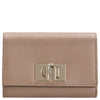 Furla 1927 M Compact Wallet - Cartera M 8 tarjeteros 13 cm (greige)
