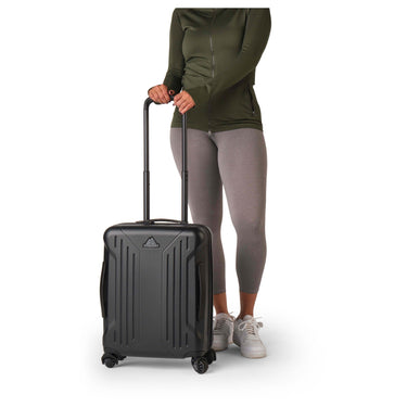 Gregory Quadro Pro Int Carry On - 4 - Rollen - Kabinentrolley 55 cm erw. (optic black) - Markenkoffer