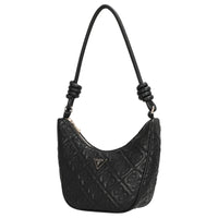 Guess Adelasia Top Zip - Schultertasche 24 cm (Black) - Markenkoffer