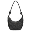 Guess Adelasia Top Zip - Bolso de hombro 24 cm (Color: Black)