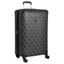 Guess Berta 28 IN - 4 - Rollen - Trolley 77 cm erw. (coal logo) - Markenkoffer
