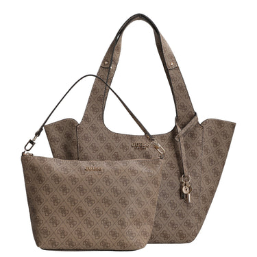 Guess Calista 2 in 1 Tote - Shopper 26 cm (latte logo) - Ansicht 6