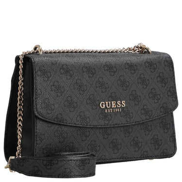 Guess Calista XBody Flap - Schultertasche 24 cm (coal logo) - Ansicht 5