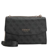 Guess Calista XBody Flap - Schultertasche 24 cm (coal logo)