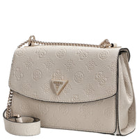 Guess Cresidia II Convertible Xbody - Umhängetasche (bone logo) - Markenkoffer