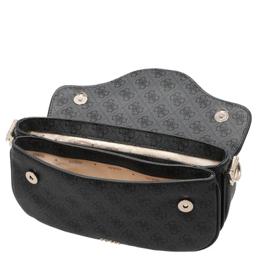 Guess Dea Flap - Schultertasche (coal logo) - Markenkoffer