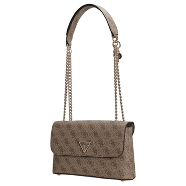 Guess ECO Erica Convertible Xbody - Schultertasche 24 cm (latte logo) - Markenkoffer