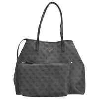 Guess Eco Victtoria - Shopper 2in1 L 40 cm (coal logo) - Markenkoffer