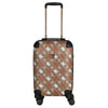 Guess Eliette Logo 18 IN - Trolley de cabina pequeño con 4 ruedas (Color: latte logo/ginger)