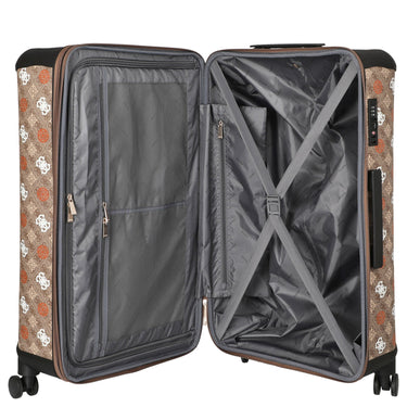 Guess Eliette Logo 28 IN - Rollen - Trolley M (latte logo/ginger) - Markenkoffer