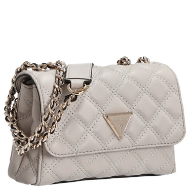 Guess Giully II 2 Compartment Convertible - Umhängetasche Mini 17 cm (taupe) - Markenkoffer