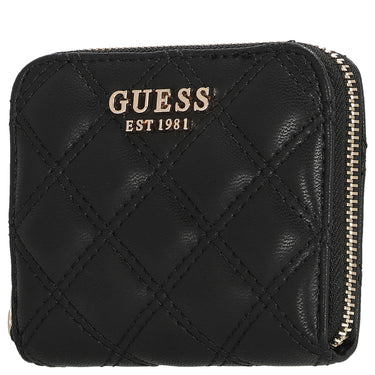 Guess Guilly II SLG Small Zip Around - Geldbörse 3cc 11 cm (black) - Markenkoffer