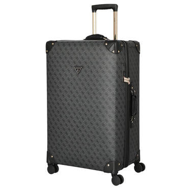 Guess Latona 28 IN - 4 - Rollen - Trolley L (coal logo) - Markenkoffer