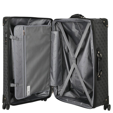 Guess Latona 28 IN - 4 - Rollen - Trolley L (coal logo) - Markenkoffer
