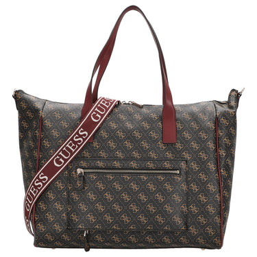 Guess Latona Carryon L - Shopper L (brown logo) - Markenkoffer