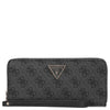 Guess Laurel II SLG Large Zip Around - Cartera 12cc 20.5 cm (coal logo)
