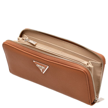 Guess Laurel II SLG Large Zip Around - Geldbörse (cognac) - Markenkoffer