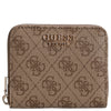 Guess Laurel II SLG Small Zip Around - Cartera 3cc 11 cm (logo latte)