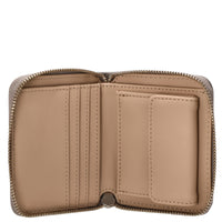 Guess Laurel II SLG Small Zip Around - Geldbörse 4cc 11 cm (dark taupe) - Markenkoffer