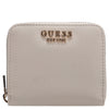 Guess Laurel II SLG Small Zip Around S - Cartera 3cc 11 cm (bone)