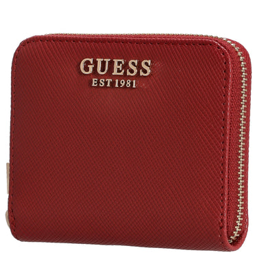 Guess Laurel II SLG Small Zip Around S - Geldbörse 3cc 11 cm (garnet) - Markenkoffer