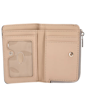 Guess Laurel II SLG Zip Around - Kreditkartenetui 4cc 12 cm (latte logo) - Markenkoffer