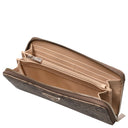 Guess Laurel ll SLG Large Zip - Geldbörse (latte logo/brown) - Markenkoffer