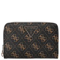 Guess Laurel ll SLG MED Zip - Geldbörse (brown logo) - Markenkoffer