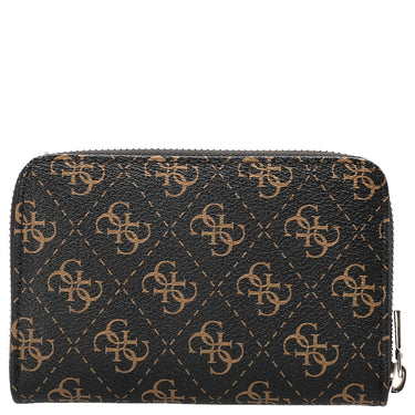 Guess Laurel ll SLG MED Zip - Geldbörse (brown logo) - Markenkoffer