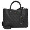 Guess Meridian II Girlfriend - Bolso de mano 30 cm (coal logo)