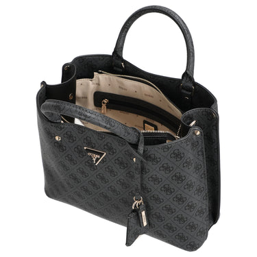 Guess Meridian II Girlfriend - Henkeltasche 30 cm (coal logo) - Markenkoffer