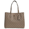 Guess Meridian II Girlfriend - Bolso shopper 37 cm (latte logo)