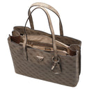 Guess Meridian II Girlfriend - Shopper 37 cm (latte logo) - Markenkoffer