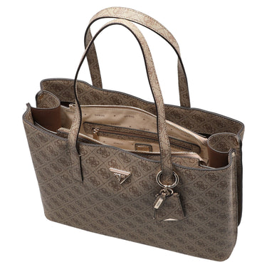 Guess Meridian II Girlfriend - Shopper 37 cm (latte logo) - Markenkoffer