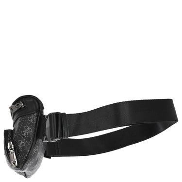 Guess Milano Bumbag M - Gürteltasche M 23 cm (dark black) - Markenkoffer